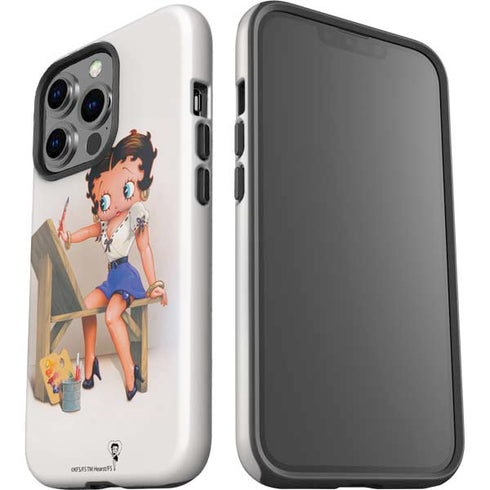 Betty Boop The Artist iPhone 15 Pro Impact Case