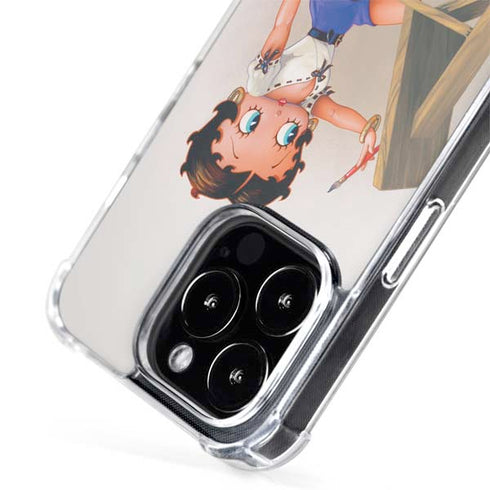 Betty Boop The Artist iPhone 14 Pro Max MagSafe Case
