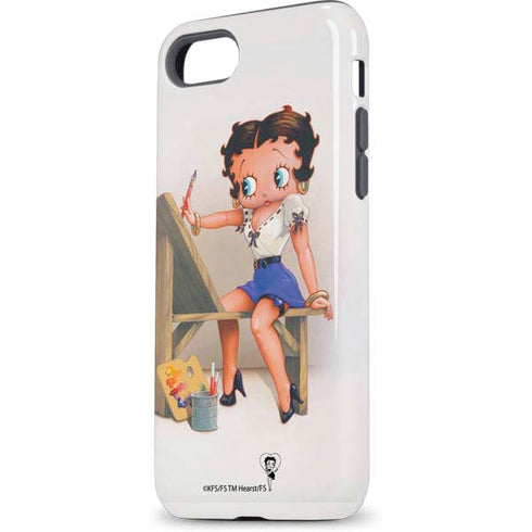 Betty Boop The Artist iPhone 7 Pro Case