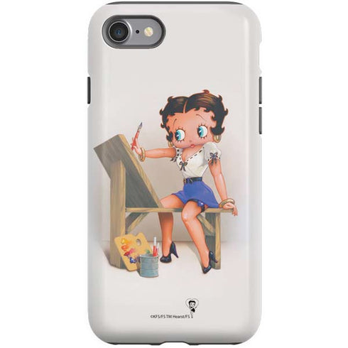 Betty Boop The Artist iPhone SE (2nd & 3rd Gen) Pro Case
