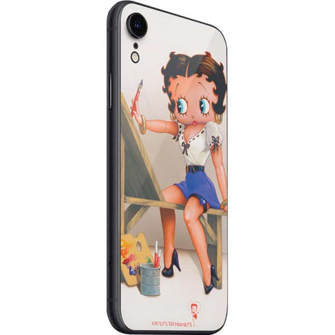 Betty Boop The Artist iPhone SE (2nd & 3rd Gen) Skin