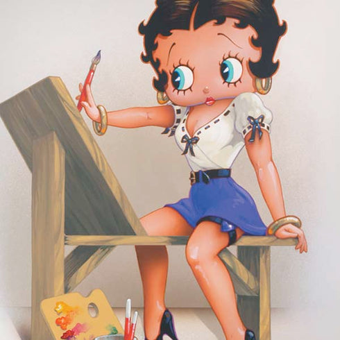 Betty Boop The Artist iPhone XS Skin