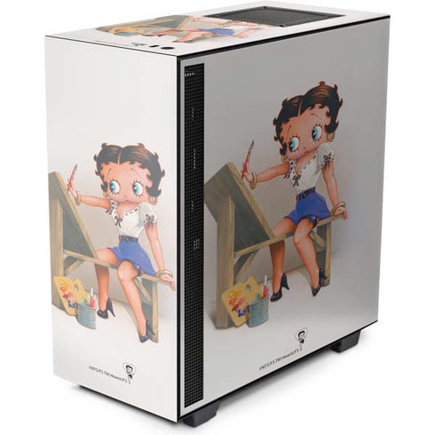 Betty Boop The Artist NZXT H510 Compact ATX Mid-Tower Case Skin