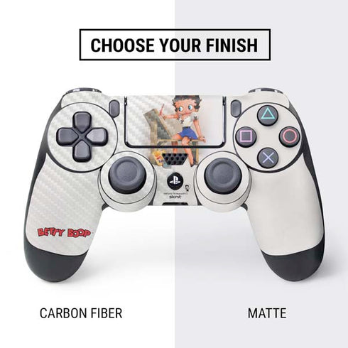 Betty Boop The Artist PS4 Controller Skin