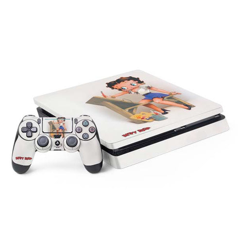 Betty Boop The Artist PS4 Slim Bundle Skin