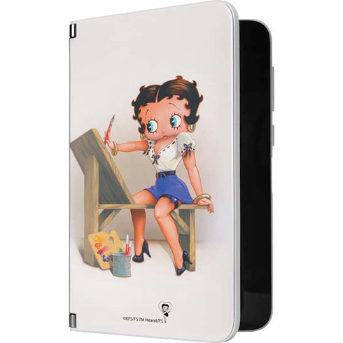 Betty Boop The Artist Surface Duo Skin