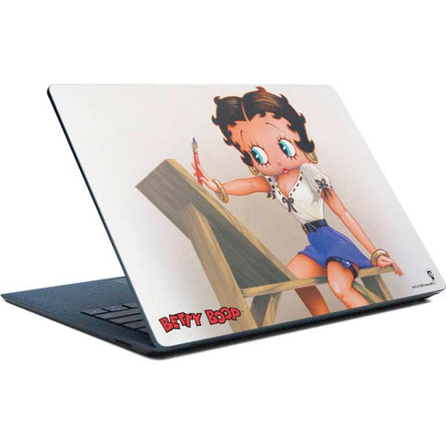 Betty Boop The Artist Surface Laptop Skin