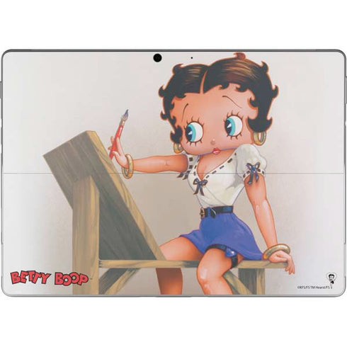 Betty Boop The Artist Surface Pro 9 Skin