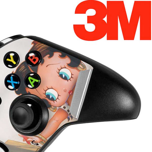 Betty Boop The Artist Xbox One X Controller Skin
