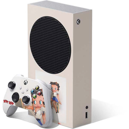 Betty Boop The Artist Xbox Series S Bundle Skin