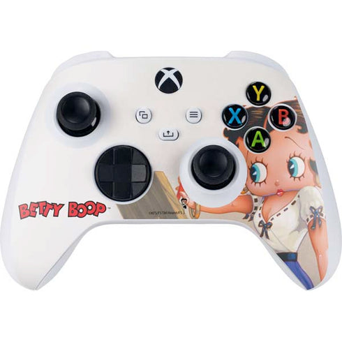 Betty Boop The Artist Xbox Series S Controller Skin