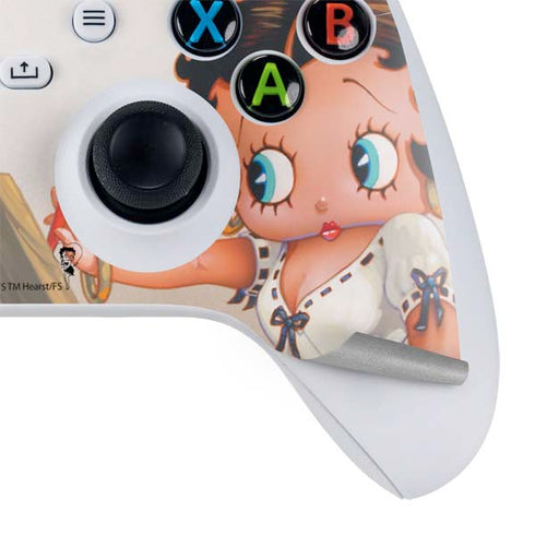 Betty Boop The Artist Xbox Series S Controller Skin