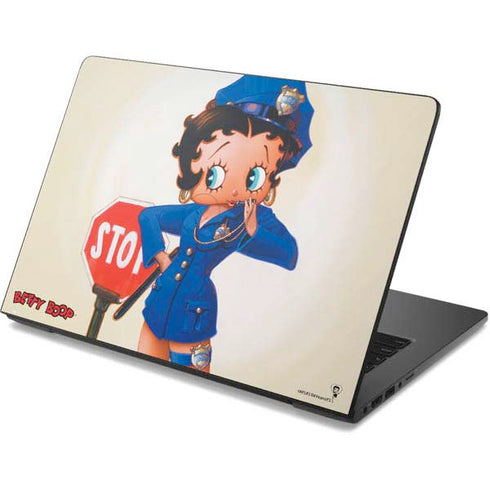 Betty Boop The Police Officer Dell Chromebook Skin