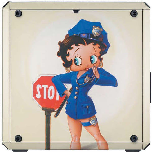 Betty Boop The Police Officer Cooler Master MasterBox Q300L Mini Tower Skin