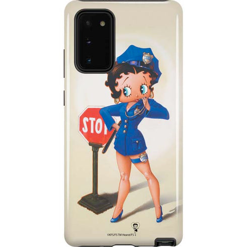 Betty Boop The Police Officer Galaxy Note20 5G Pro Case