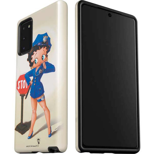 Betty Boop The Police Officer Galaxy Note20 5G Pro Case
