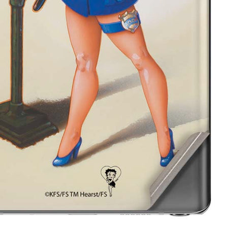Betty Boop The Police Officer Galaxy Note20 5G Skin