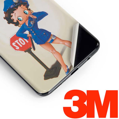 Betty Boop The Police Officer Galaxy S10e Skin