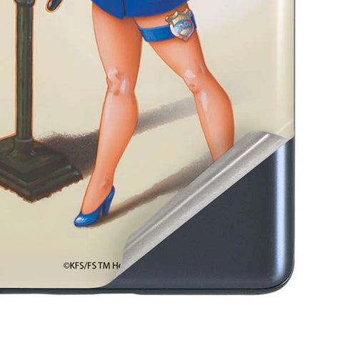 Betty Boop The Police Officer Galaxy S20 Fan Edition Skin