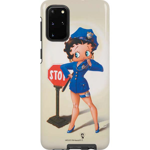 Betty Boop The Police Officer Galaxy S20 Plus Pro Case