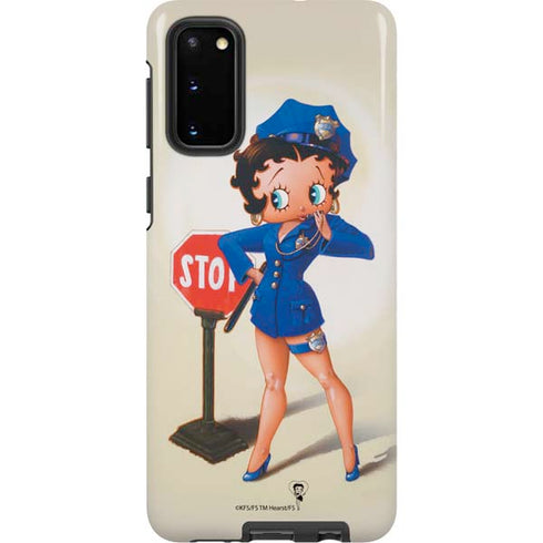 Betty Boop The Police Officer Galaxy S20 Pro Case