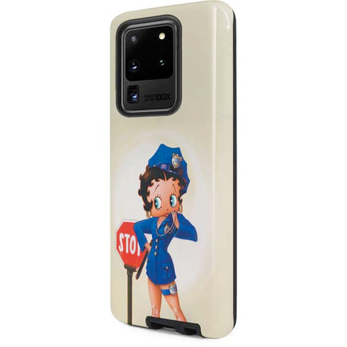 Betty Boop The Police Officer Galaxy S20 Ultra 5G Pro Case