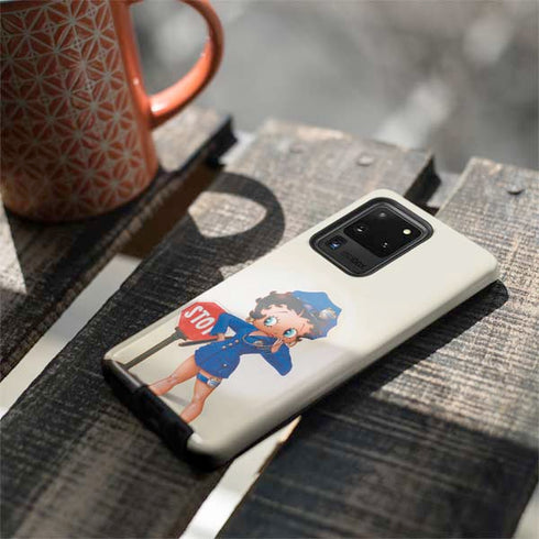 Betty Boop The Police Officer Galaxy S20 Ultra 5G Pro Case