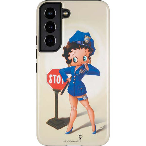 Betty Boop The Police Officer Galaxy S22 Pro Case