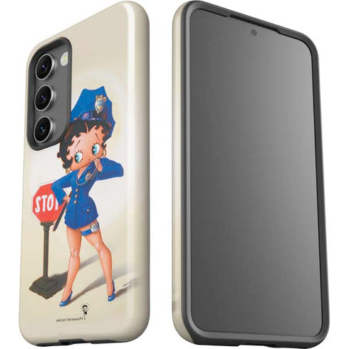 Betty Boop The Police Officer Galaxy S23 Pro Case