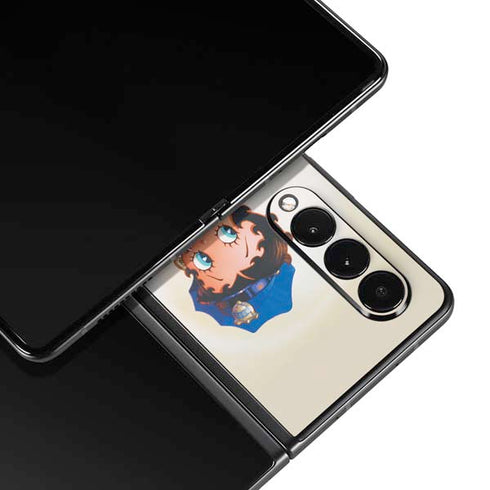 Betty Boop The Police Officer Galaxy Z Fold3 5G Skin