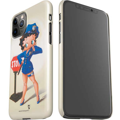Betty Boop The Police Officer iPhone 11 Pro Lite Case