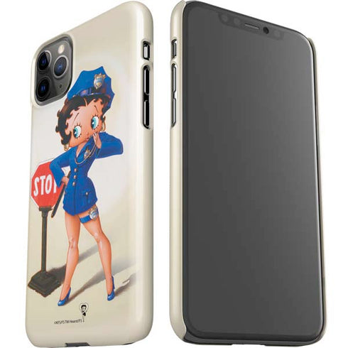 Betty Boop The Police Officer iPhone 11 Pro Max Lite Case