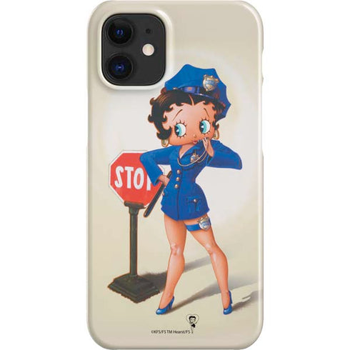 Betty Boop The Police Officer iPhone 12 Mini Lite Case