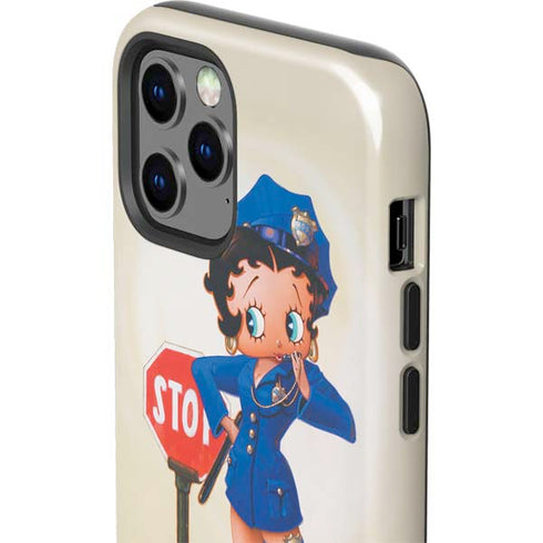 Betty Boop The Police Officer iPhone 12 Pro Max Impact Case