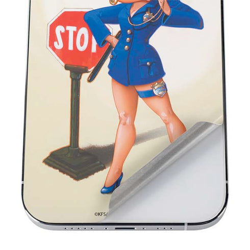 Betty Boop The Police Officer iPhone 12 Pro Skin