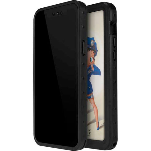 Betty Boop The Police Officer iPhone 12 Pro Waterproof Case