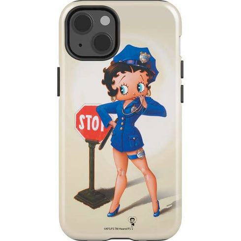 Betty Boop The Police Officer iPhone 13 Impact Case
