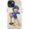 Betty Boop The Police Officer iPhone 14 Plus Impact Case