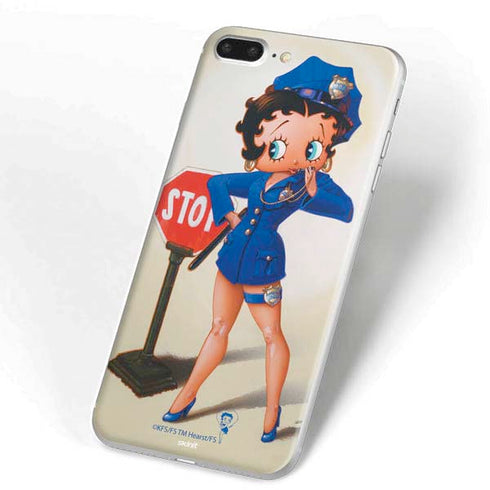 Betty Boop The Police Officer iPhone 7 Plus Skin
