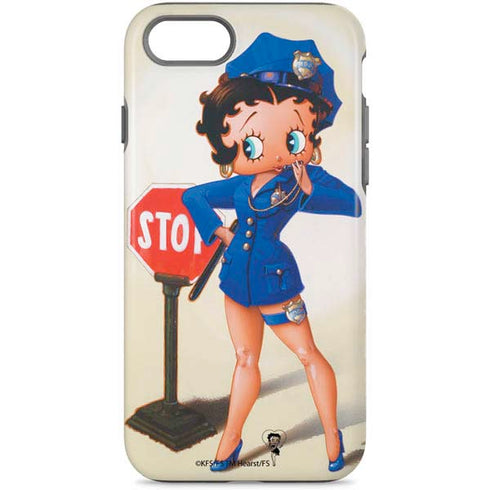 Betty Boop The Police Officer iPhone 7 Pro Case