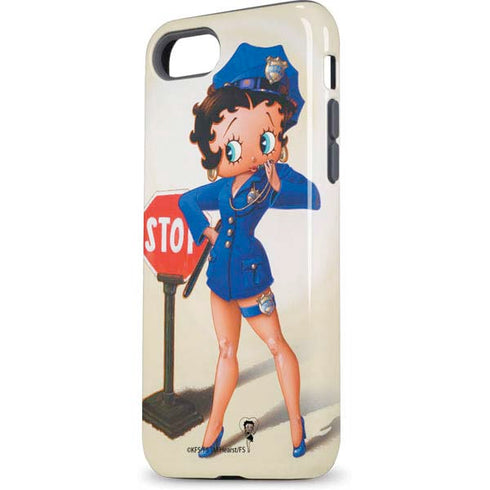 Betty Boop The Police Officer iPhone 8 Pro Case