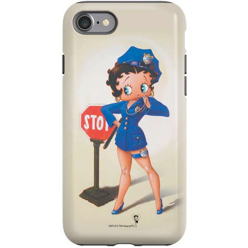 Betty Boop The Police Officer iPhone SE (2nd & 3rd Gen) Pro Case