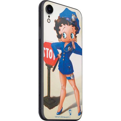Betty Boop The Police Officer iPhone SE (2nd & 3rd Gen) Skin