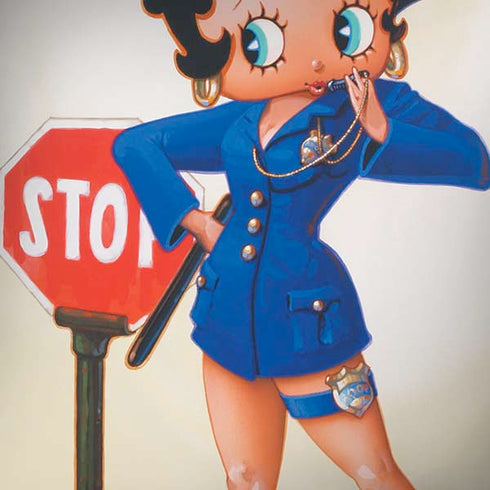 Betty Boop The Police Officer iPhone X Pro Case
