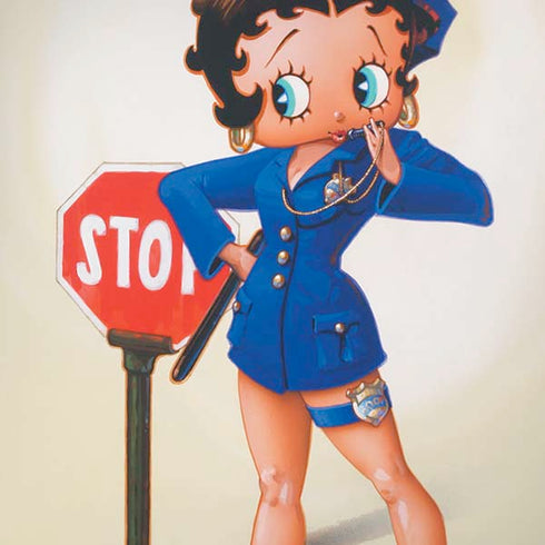 Betty Boop The Police Officer iPhone XR Skin