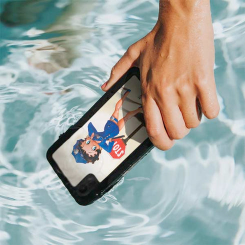 Betty Boop The Police Officer iPhone XR Waterproof Case