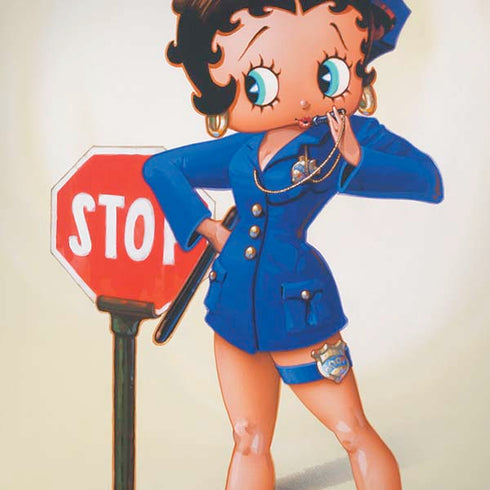 Betty Boop The Police Officer iPhone XS Pro Case