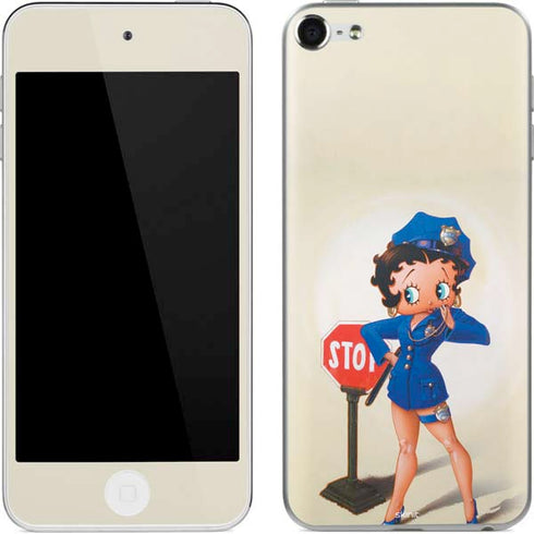 Betty Boop The Police Officer Apple iPod Skin