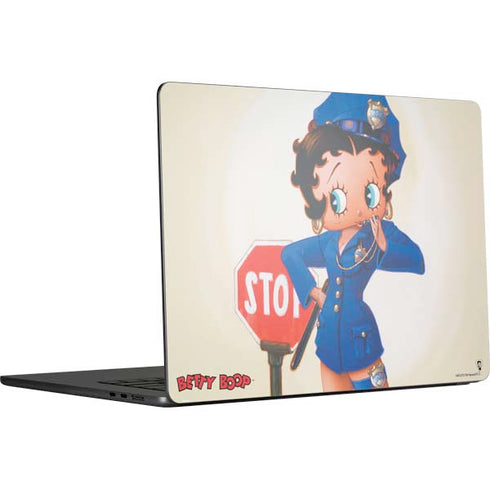 Betty Boop The Police Officer MacBook Air 15 in (2023) Skin