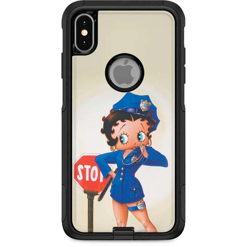 Betty Boop The Police Officer Otterbox Commuter iPhone Skin